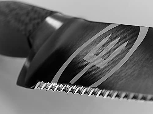 Image of Wusthof Performer 9 inch Double Serrated Bread Knife, Black, Large