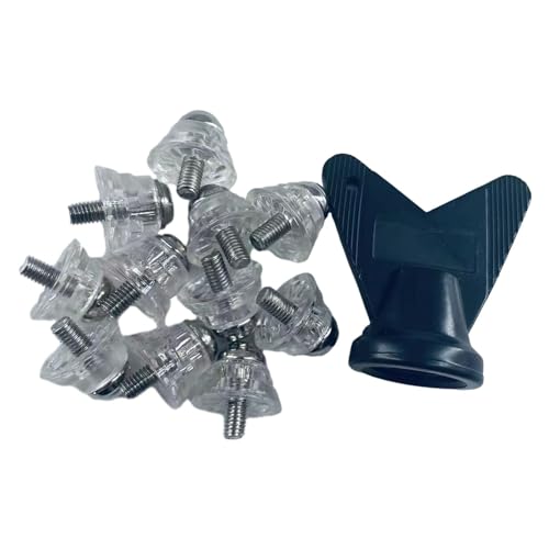 kowaku 12Pcs Football Boot Rugby Turf Thread Screw 5mm Slip