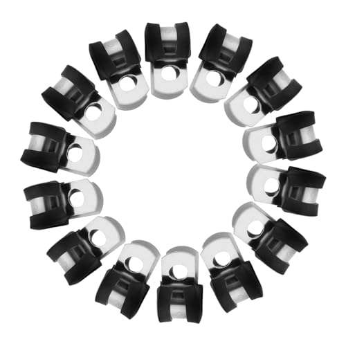 Abrazaderas para cables de acero inoxidable con cojín aislante premium