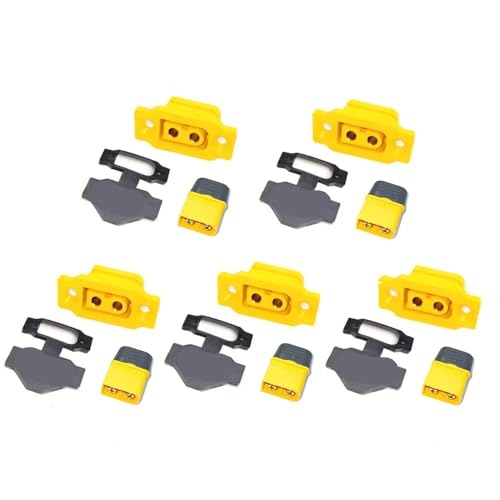 Connecteur XT60 30A mâle femelle pour batterie de drone et avion RC, lot de 5 pièces