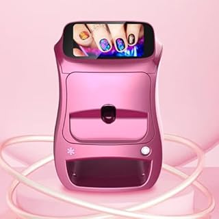 3D Touch Screen Nail Art Printer - 20s Digital Mobile Nail Printing Machine for Home Use, Perfect for Girls' Beauty & Personal Care, Quick & Easy Nail Designs