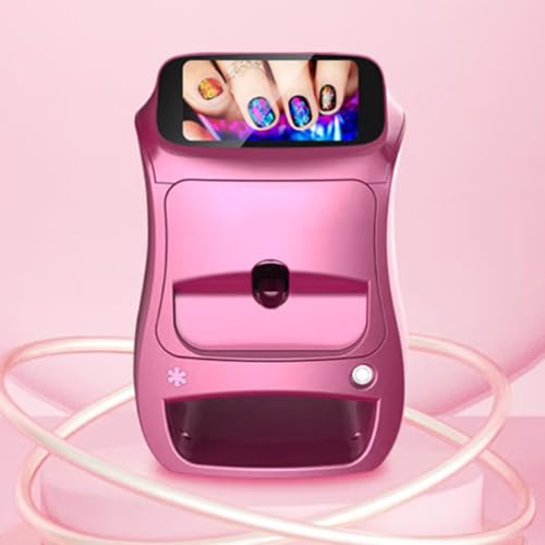 3D Touch Screen Nail Art Printer - Mobile Digital Nail Painting Machine for Quick 20-Second Designs, Perfect for Girls' Home Beauty & Personal Care