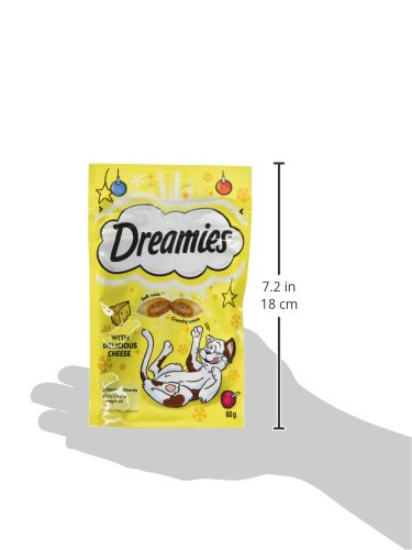 Dreamies - Ricompense per gatti, Formaggio, 60 g