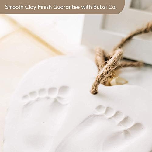 Baby Handprint and Footprint Kit Ornament Makers for Baby Girl Gifts & Baby Boy Gifts, Unique, Memory Art Personalized Baby Gifts for Baby Registry, Keepsake Box Nursery Decor