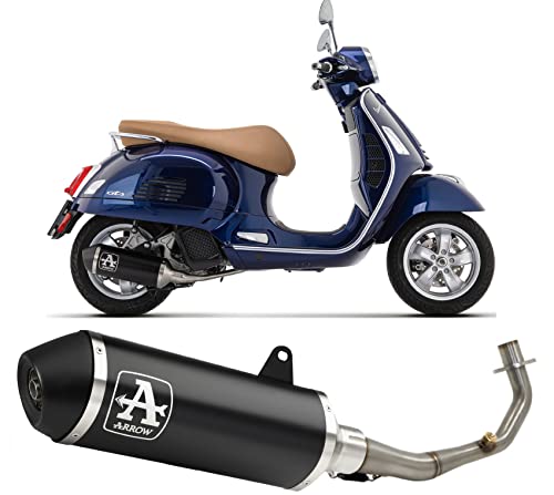 Silencieux Arrow 53550ANN pour affronter la ville en Vespa GTS 125 ie versions 2021-2023