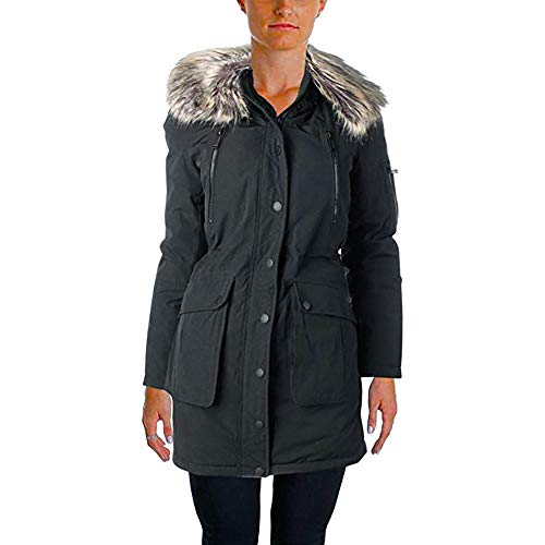 BCBGeneration Parka Coat (XXL, Black)