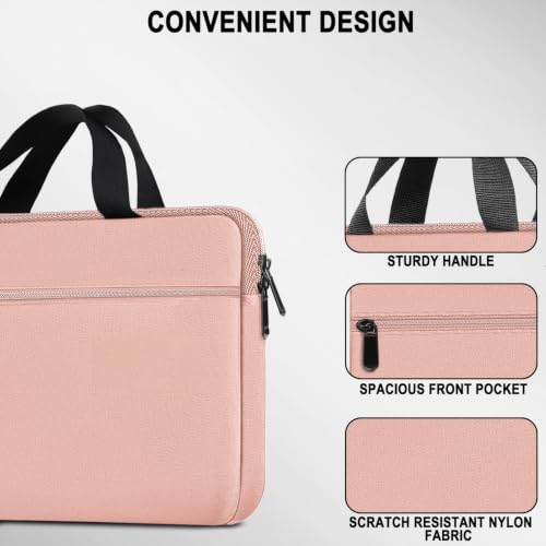 Image of Laptop Sleeve 15.6 Inch, Handbag Protective Computer Case with Front Pocket