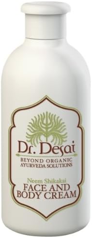 Dr Desai Ayurvedic Neem Shikakai Face and Body Cream 75ml/2.5oz Travel Size