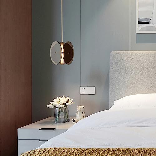 Lustre LED 3000K en métal au design postmoderne architectural - 5