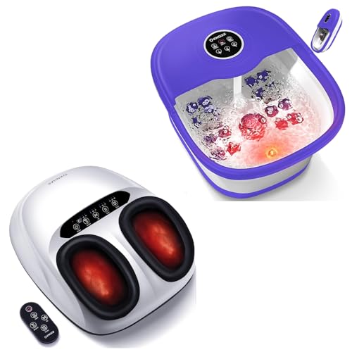 Masajeador de pies con spa y calor KNQZE miniatura 1