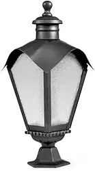 Arandela Colonial Sinhá Para Muro e Coluna 1515M Média