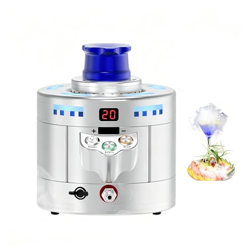 Mini máquina profesional 2 en 1 para enfriar bebidas y hielo seco miniatura 1