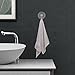 NUOBESTY Suction Cup Hooks Bathroom and Kitchen Tools Hook Waterproof Heavy Duty Towel Holder Multi-Purpose for Shower and Window Hanging