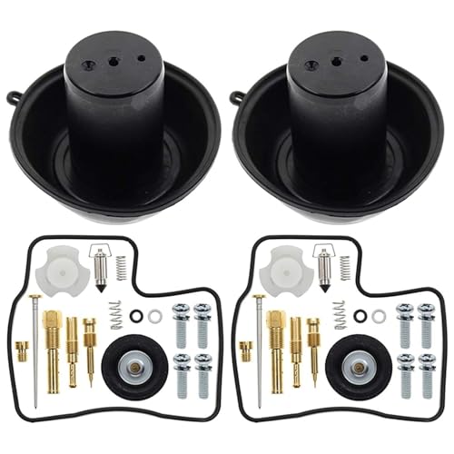 Kit carburador con diafragma flexible y aguja de precisión para Steed 400 7