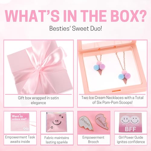 HAPPY LOLLI Girl Power Jewelry Collection in Unique Ready-to-Gift Box - Beautiful Designs for Tweens & Teens - Ideal for Birthdays & Special Moments.2