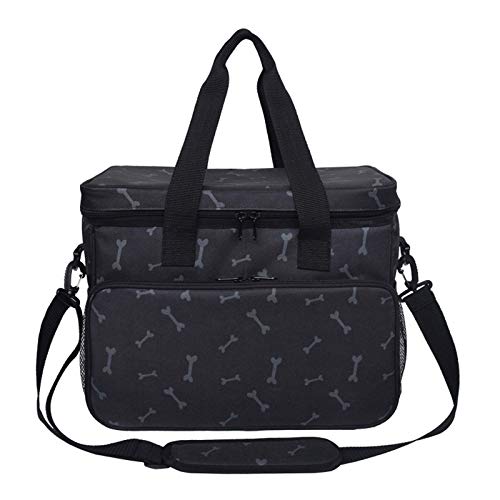 Itkcozcg Reisetasche für Haustiere, multifunktional, für Hundefutter, Behälter-Set für Wandern, Camping