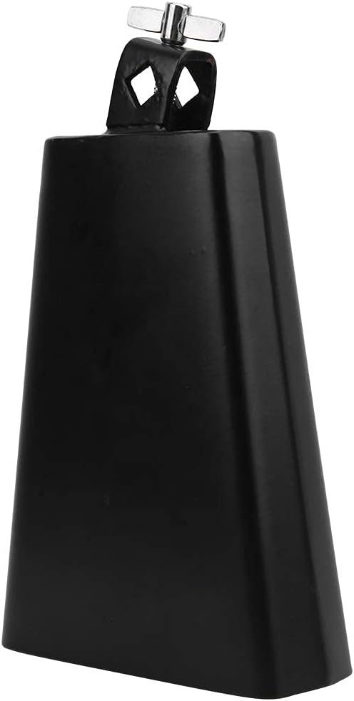 Cow Bell,7 inch Metal Cow Bell Noisemaker Percussion Bell for Percussion Musical Instruments (7 inch)