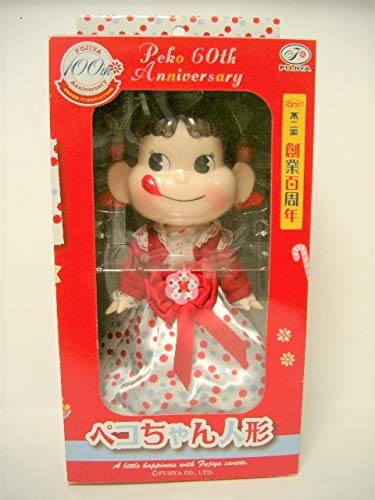 Amazon | 不二家 創業百周年 ミルキーカラー ペコちゃん人形 | 人形