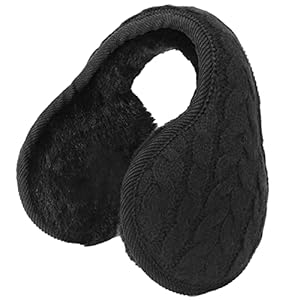 Metog Unisex Foldable Ear Warmers knits Winter EarMuffs