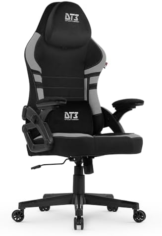 Cadeira Escritório Gamer DT3 GX, Revestimento em tecido Max2Weave...