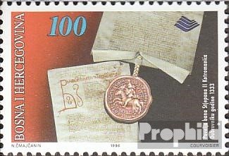 Prophila Collection - Prophila Collection Bosnie-herzégovine 58 (complète.Edition.) Neuf avec Gomme Originale ** MNH 1996 Histoire Bosnie+herzégovine (Timbres pour Les collectionneurs)