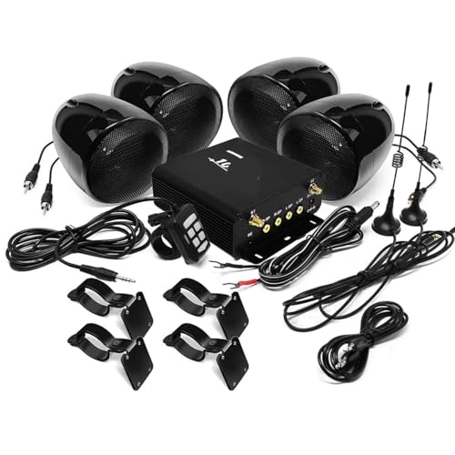 Parlantes para Manubrio con Amplificador 1000W 4 Canales miniatura 2