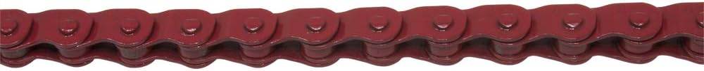Fenix YBN Bicycle Half Link Chain (1-Speed, 1/8-Inch, 112Links) (Red)