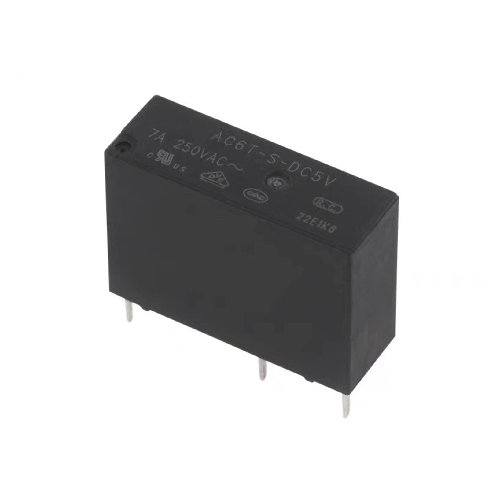 Relais AC6T-S-DC5V MESKEL 1 pièces composant électronique de puissance miniature