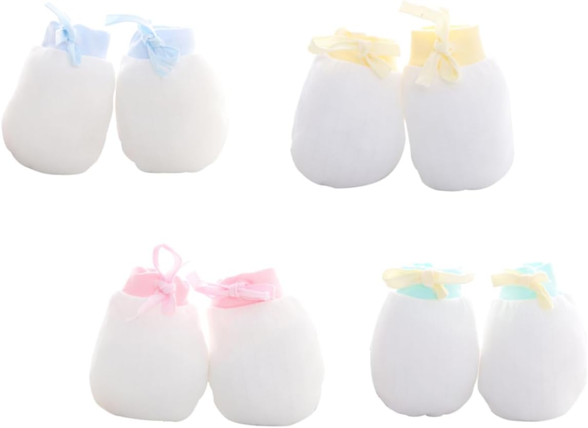VALICLUD Anti Scratch Gloves Mittens for Scratches Gloves Anti Thumb Glove No Scratch Gloves Newborn Gloves