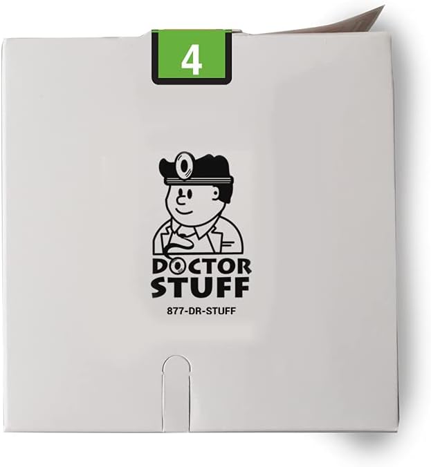 Doctor Stuff - File Folder Labels, Number 4, Tab Products 1306 Match - A1306 Series Chart Stickers, Light Green, 1" x 3/4", #4, 500/Roll