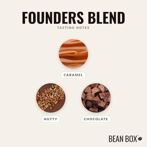 Founders Blend - Café en grano tostado 12 oz miniatura 4
