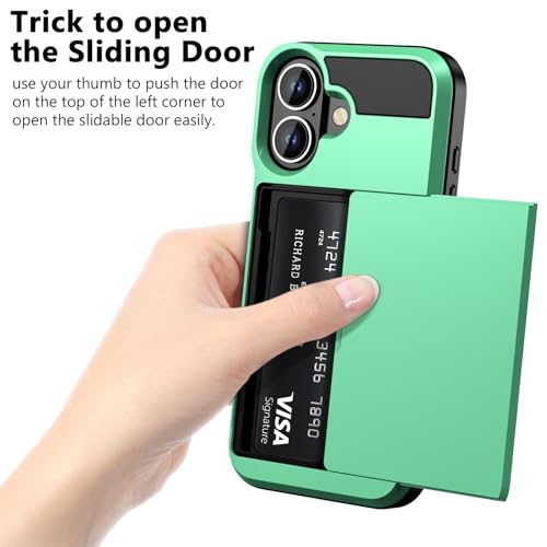 Vofolen for iPhone 16 Case with Card Holder Wallet [Max 3 Cards] Mint by Vofolen - Used condition - Image 3