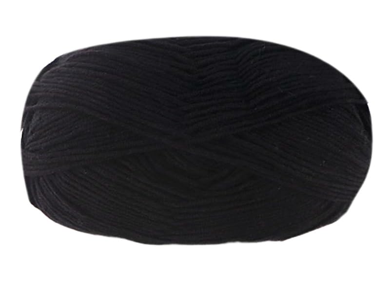Fil coton au lait 4 épaisseurs pour crochet | Lot de 5 rouleaux peignés 50g