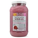 SPA REDI Professional Foot Scrub Gel – Dual-Action Pedicure Treatment | Dual-Action Skin Transformation for Softer, Nourished Feet & Elevated Client Satisfaction (128oz Gallon)