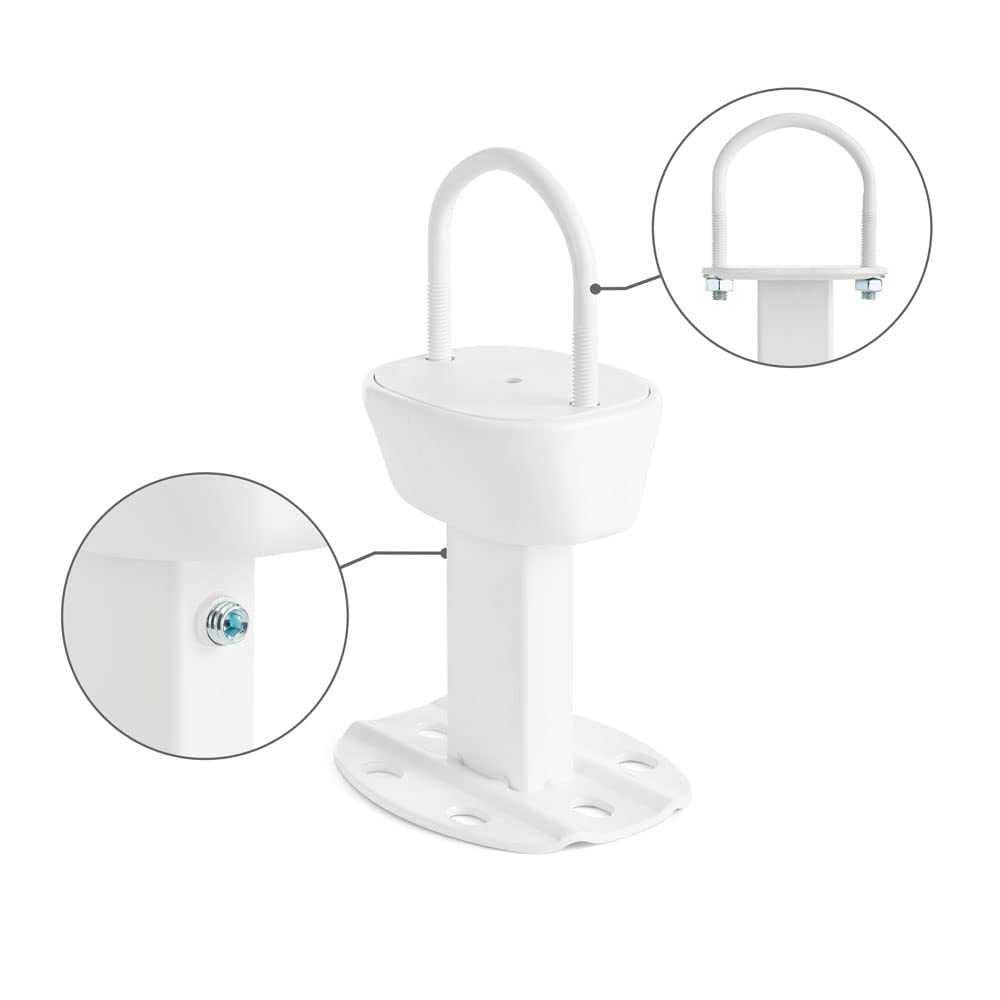 Supporto a pavimento per termosifoni tubolari aventi collettore con diametro da 45 mm a 60 mm con portata fino a 200kg. Sistema Anti Sgancio avanzato per massima sicurezza.