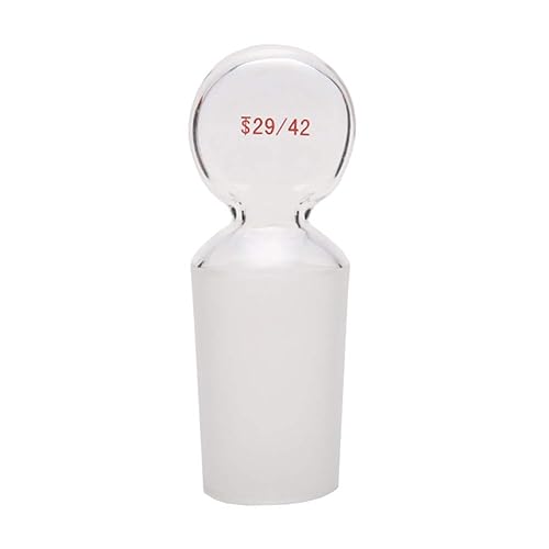 Tapón hueco de cristal con cabeza de centavo de vidrio para 2942 vidrio de junta exterior, con fondo cerrado (1 piezas)