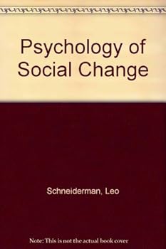 Hardcover Psychology of Social Change Book