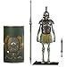Boss Fight Studio Epic H.A.C.K.S. Eterno Guardian Skeleton Action Figure – Highly Articulated Collectible Figurine with Accessories Including Shield, Spear, Helmet, Armor, Sword, and Stand – 1:12