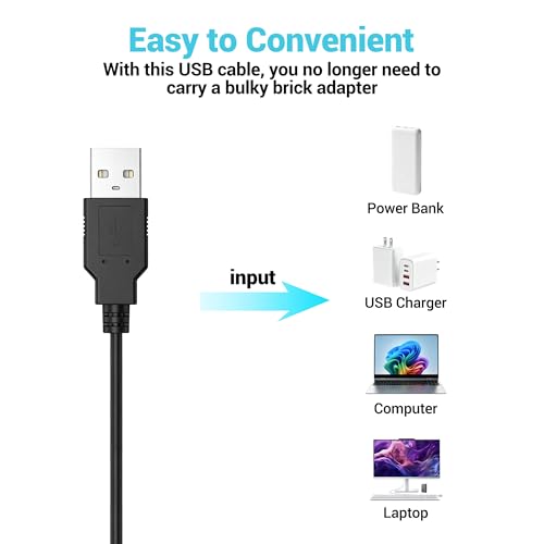 Image of Charger for Gameboy Advance sp, GBA SP Charger Cable Cord for Nintendo DS Original Console(NDS) /Game Boy Advance SP