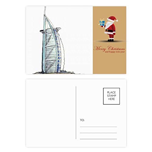 Cartes postales Père Noël au Burj al-Arab pour vos vœux de fin d'année