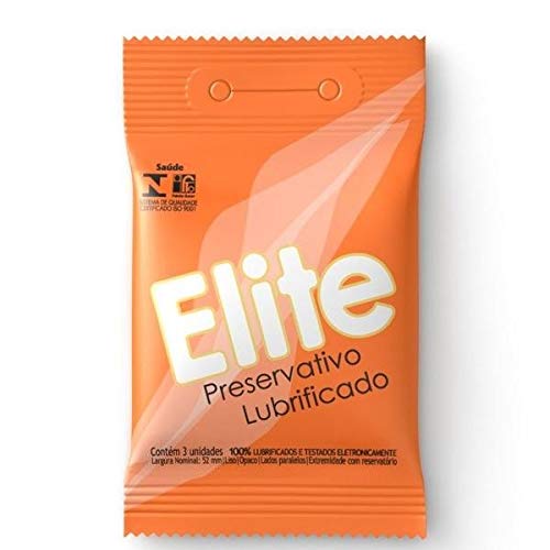 Preservativo Blowtex Elite Lubrificado - 3 Unidades