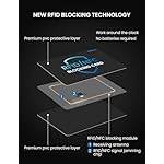 RFID Blocking Card 6 Pack, Bank Debit Credit Card Protector, Anti-Theft Contactless NFC Blocker, Entire Wallet Protection - Image 3
