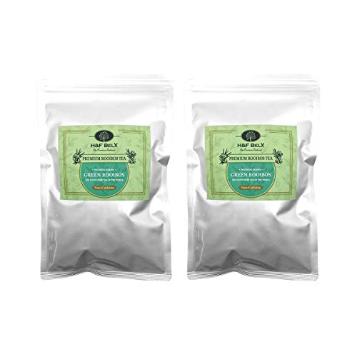 H&F BELX　プレミアム グリーンルイボスティー　ノンカフェイン　 (2.5g×30包×2袋)
