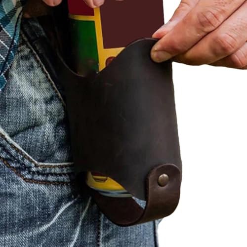 Support De Ceinture De Bière, Support De Ceinture | Porte-étuis À Bière en Cuir PU | Sac De Taille De Boisson Étanche, Support De Ceinture De Bière Facile pour Hommes, Garçons, Homm
