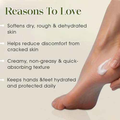 Glamveda Hand & Foot Crack Cream (Pack of 3, 100gm) | Foot Cream for Dry & Cracked Feet | Deep Nourishment & Fast Healing Heel Repair | Moisturizing Foot Care for Rough Skin | For Men & Women