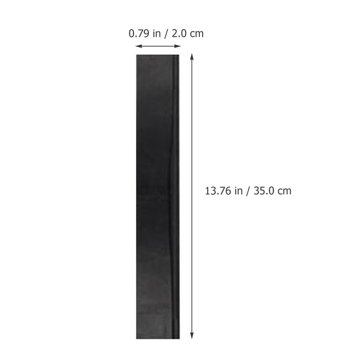 5 piezas de goma de repuesto para limpiacristales de 35 cm, paquete de recambio de goma resistente al desgaste para limpieza de cristales sin rayas y uso duradero