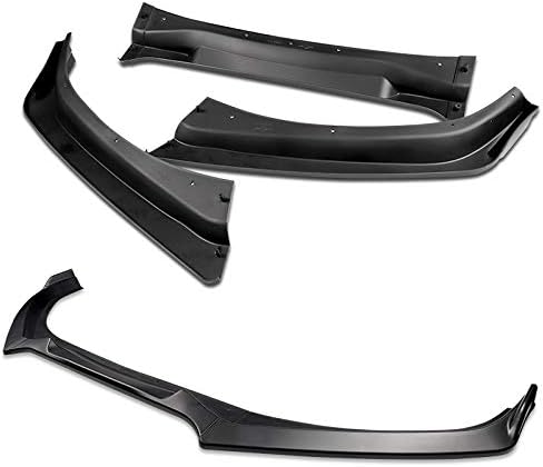 3PCS Front Bumper Lip Kit fit for compatible with 2017-2020 Toyota 86, Sport-Style Splitter Trim Protection Spoiler, Air-Dam-Chin-Diffuser (Unpainted Matt Black)