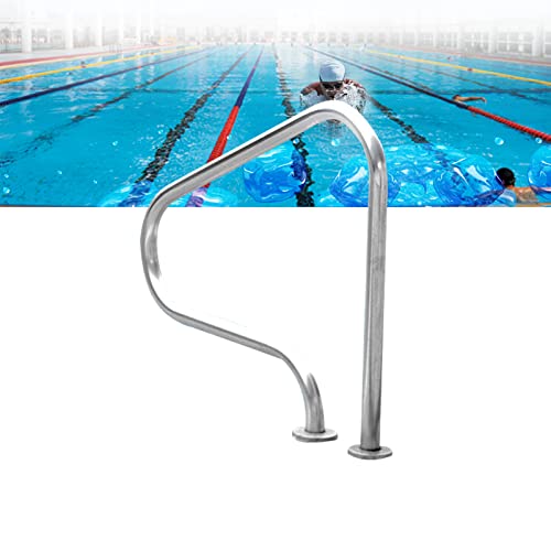 Rampe de piscine en acier inoxydable au design architectural durable
