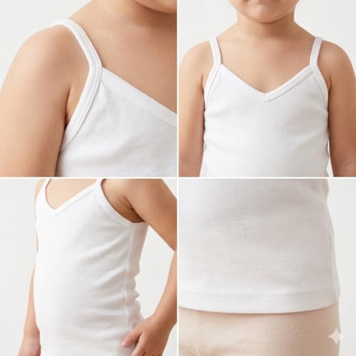 Image of Cotton Girls Slips (Pack of 6)
