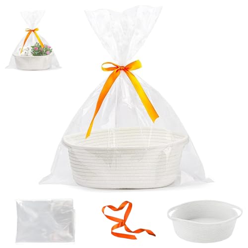 Panier Cadeau Vide à Garnir En Corde De Coton, Panier | FindTheDeal